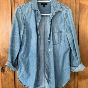 *SOLD* Boyfriend- style denim shirt